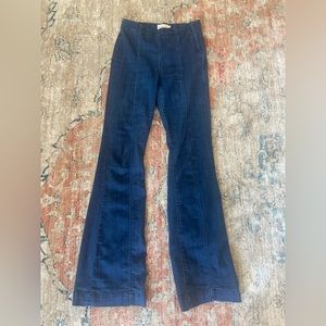 COPY - Cello dark wash flares/trouser